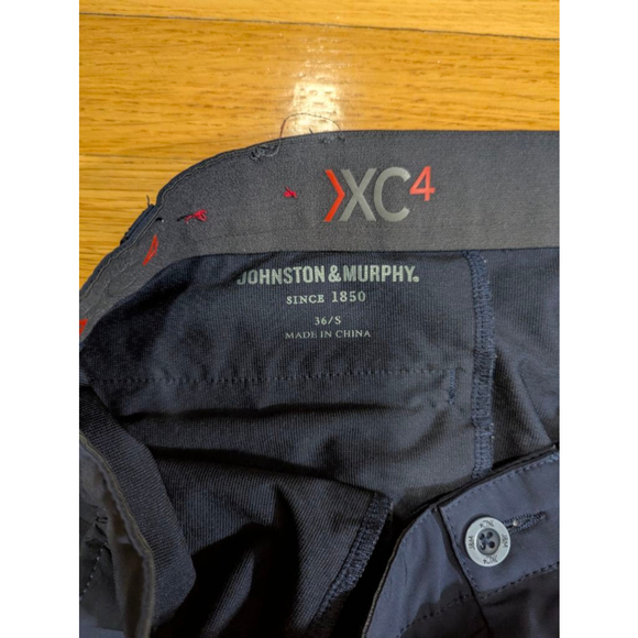 Johnston & Murphy XC4 Active Stretch Dress Pants Waist 36 Blue - Picture 3 of 7